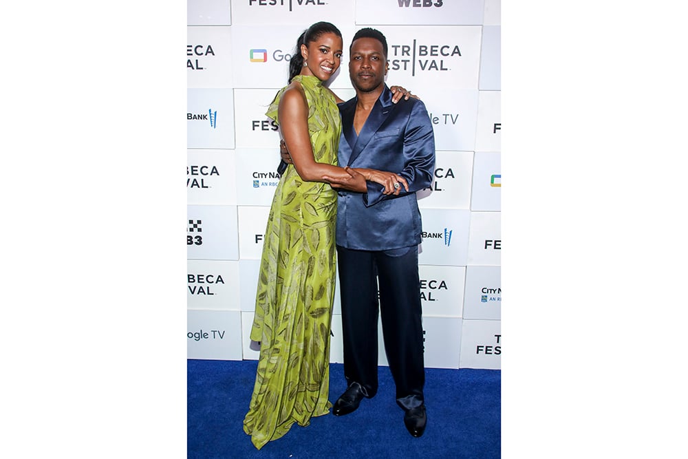 Renee Elise Goldsberry And Leslie Odom Jr.